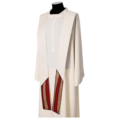 Estola incrustação ouro passamanaria Atelier Sirio 8