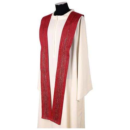 Stuła z tkaniny NiBo, Atelier Sirio, jednolita tkanina włókna mieszane 8