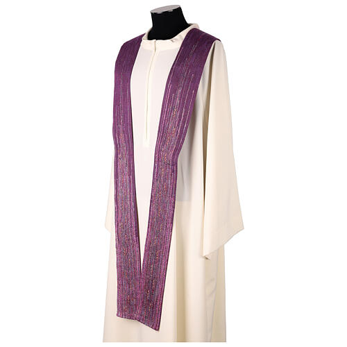 Stuła z tkaniny NiBo, Atelier Sirio, jednolita tkanina włókna mieszane 9