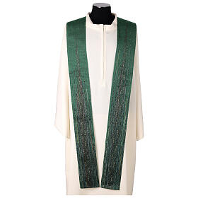 Stole NiBo Atelier Sirio fabric solid color mixed yarns