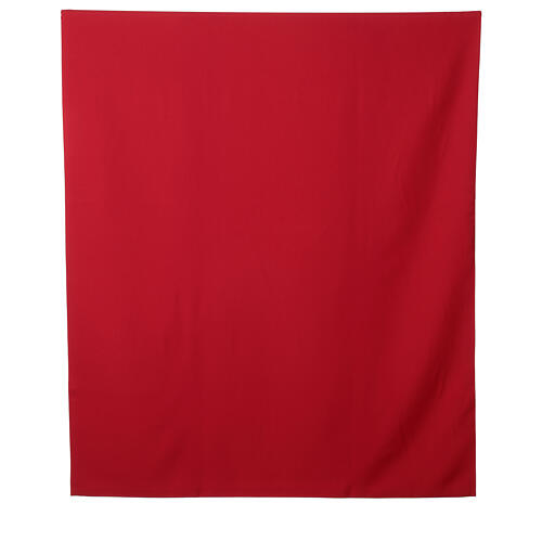 Official Jubilee 2025 logo altar cover, red 3