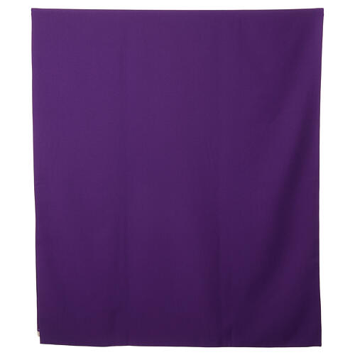 Altarläufer zum Jubiläum 2025, violett, mit gedrucktem offiziellen Logo 3
