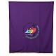 Official Jubilee 2025 logo altar cover, purple s1