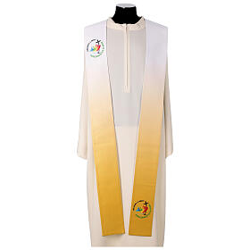 Priesterstola zum Jubiläum 2025, von Slabbinck, mit offiziellem Logo