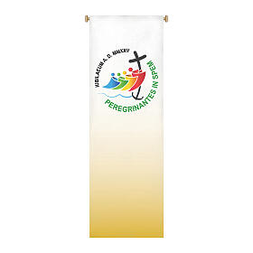 Roll-up Banner zum Jubiläum 2025, von Slabbinck, 300x100 cm