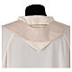 Stuła franciszkańska haftowana, w kolorze kości słoniowej beżowym s4