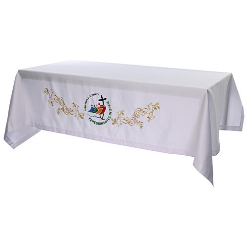 Mantel altar Jubileo 2025 165x300 cm 3