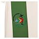 Diaconal stole of Jubilee 2025, 4 colours, official logo embroidery s2