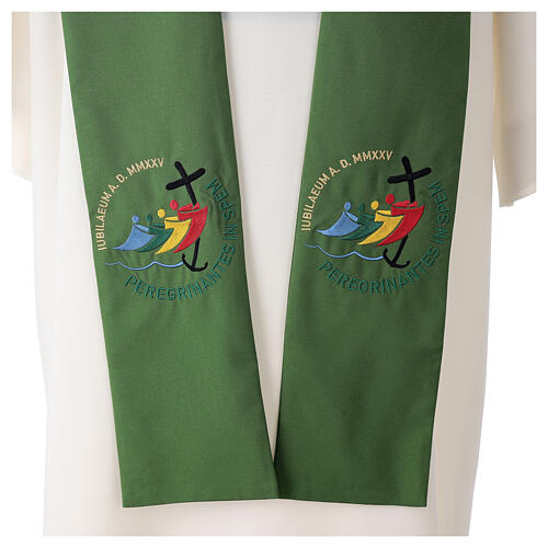 STOLE KIT, 4 COLOURS, embroidered logo of Jubilee 2025 3