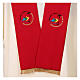 Jubilee 2025 stole with embroidered logo, 4 colours, Vatican fabric s4