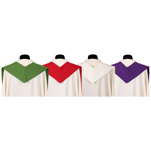 Stole with printed logo of Jubilee 2025, 4 colours, Vatican fabric 10