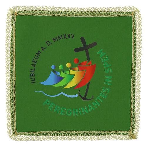 Palla Giubileo 2025 copricalice stampa 4 colori tessuto Vatican 2
