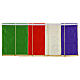 Conopeo tabernacolo simboli IHS ricamo oro 50x40 cm s7