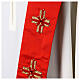 Silk stole with trim and velvet ribbon by Vebi Confezioni s5
