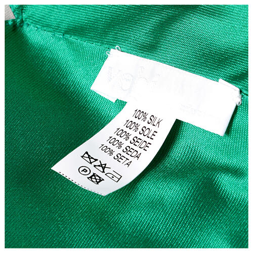 Stole Vebi Confezioni silk with trimmings and velvet ribbon 18