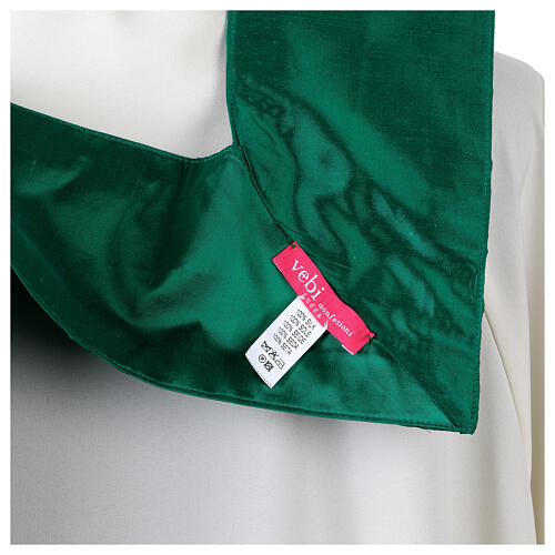 Embossed silk stole with crosses by Vebi Confezioni 22