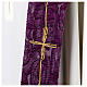 Vebi Confezioni embossed silk stole with crosses s9