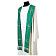 Vebi Confezioni embossed silk stole with crosses s10