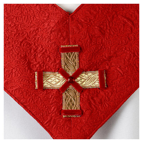 Stuła czerwona z czystego jedwabiu, Vebi Confezioni 6