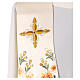 Priestly stole with floral cross pattern by Gamma s2