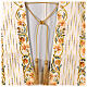 Priestly stole with floral cross pattern by Gamma s3