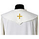 White stole with Jesus Christ embroidery s4