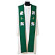 Green and red stole with Evangelists' symbols s1