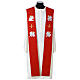 Estola símbolos evangelistas verde roja s2