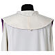 Stole white purple with Evangelist symbols s7