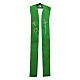 Stole with crucified Christ, Alpha and Omega s5