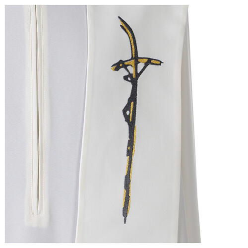 Stola Cristo crocifisso alfa e omega 4