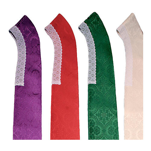 Damasco stole with IHS embroidery 6