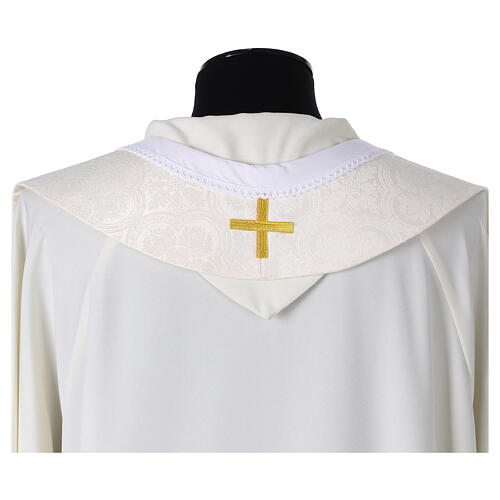 Damasco stole with IHS embroidery 8