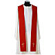 Stola semplice monocolore croce stilizzata s5