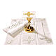 Linge d'autel coton avec broderies croix et fioritures s2