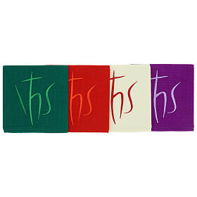 Chalice veil with IHS embroidery