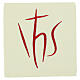 Chalice veil with IHS embroidery s4