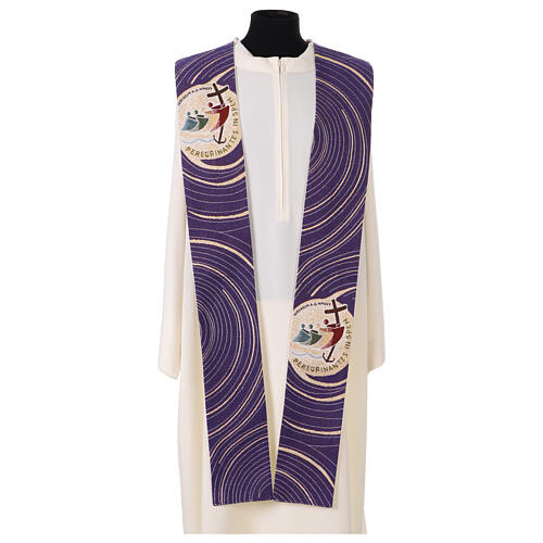 Violette Priesterstola Jubiläum 2025 1