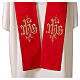Stole IHS Machine Embroidered with Gold Thread s4