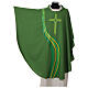 Chasuble en polyester microfibre croix style moderne impression vague s4