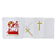 Set completo servicio de altar 100% hilo bordado Agnus Dei s3