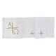 Mass linen set, 100% linen, Alpha and Omega s4