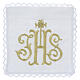 JHS Altar linen set 100% linen with gold embroidery s1