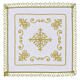 Servicio de altar hilo con bordado barroco dorado s1