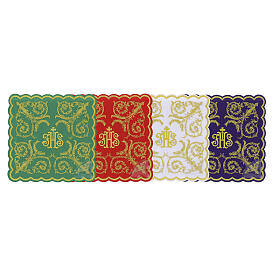 Pall with golden baroque floral motifs