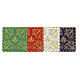 Pall with golden baroque floral motifs s1