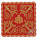 Pall with golden baroque floral motifs s4