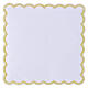 Palle en polyester pour calice couleur ivoire, broderie mariale s3