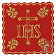 Chalice veil with gold cross and scrollwork, polyester s4