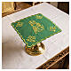 Pall for chalice with Eucharistic symbols, polyester s2